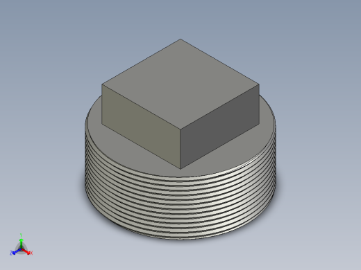 螺纹管四角塞头 DN65