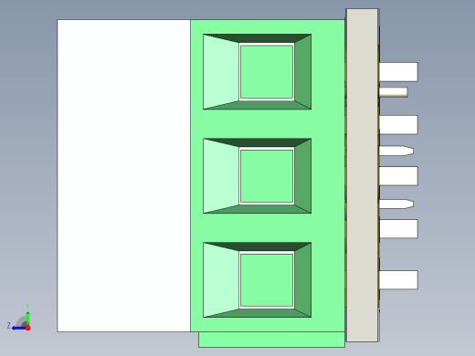 单通道PC817光耦模块右视缩略图