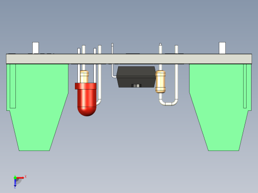 单通道PC817光耦模块俯视缩略图