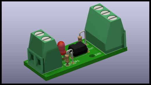 单通道PC817光耦模块缩略图
