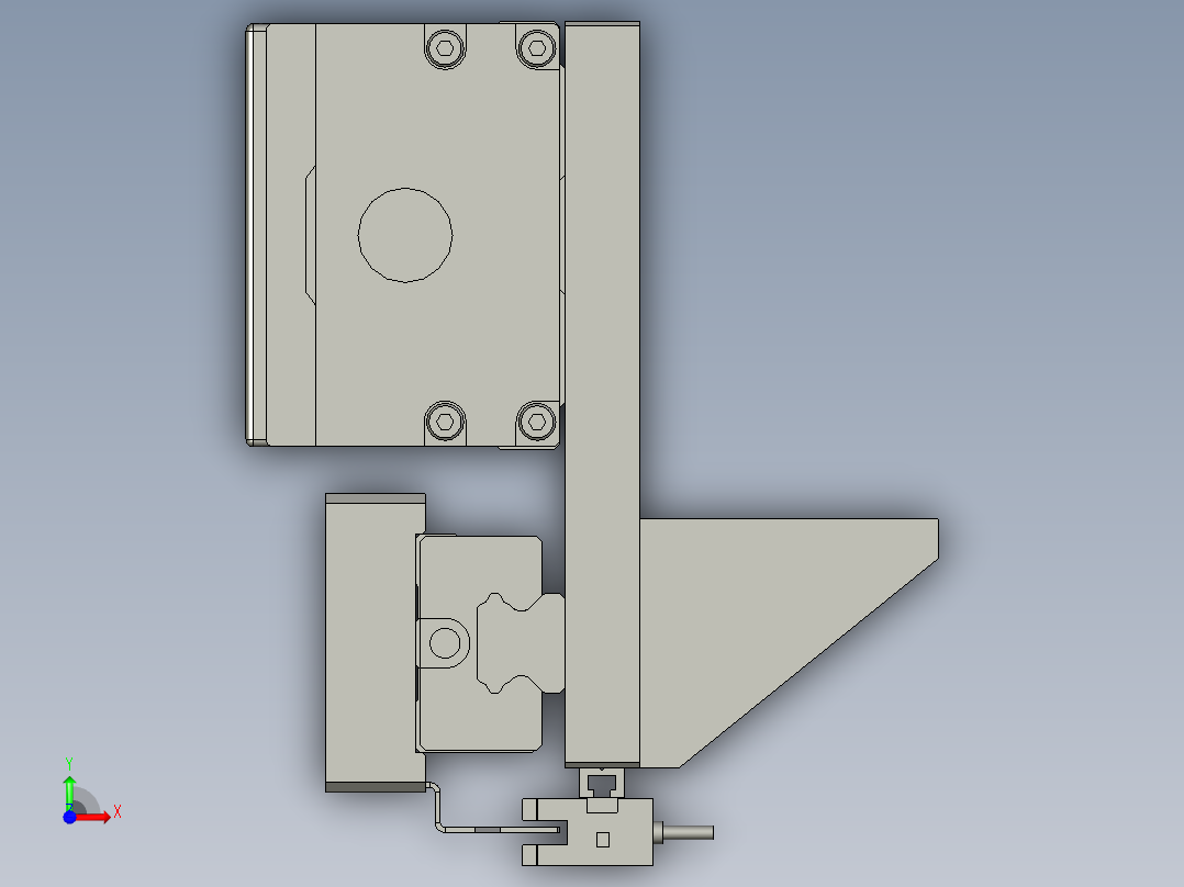 F01AE00021-D30400横移机构前视图