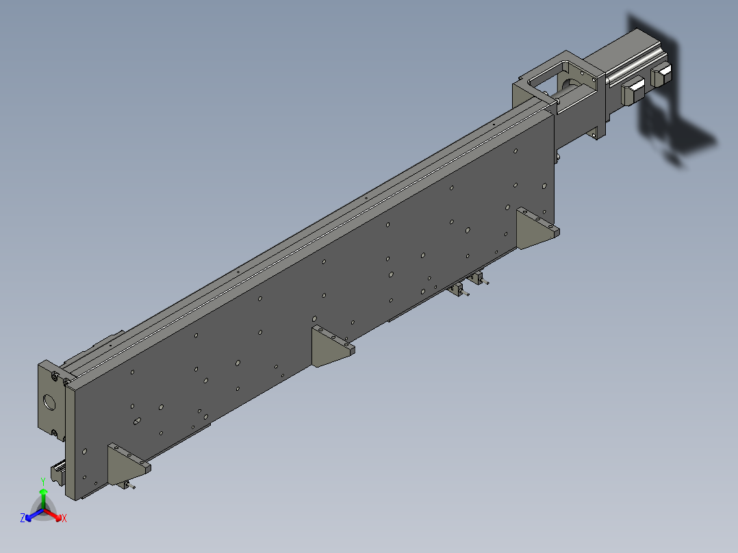 F01AE00021-D30400横移机构正等轴测图
