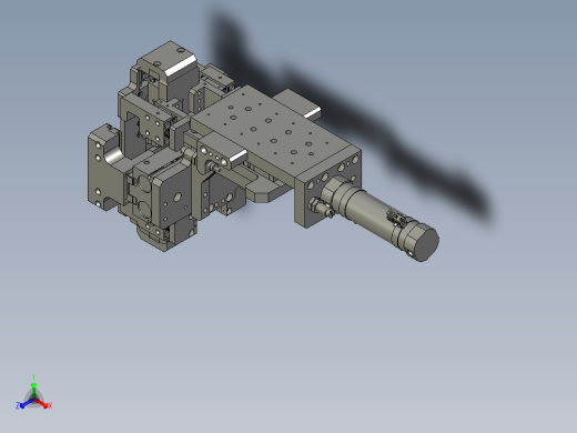 卸料盖板抓取组件