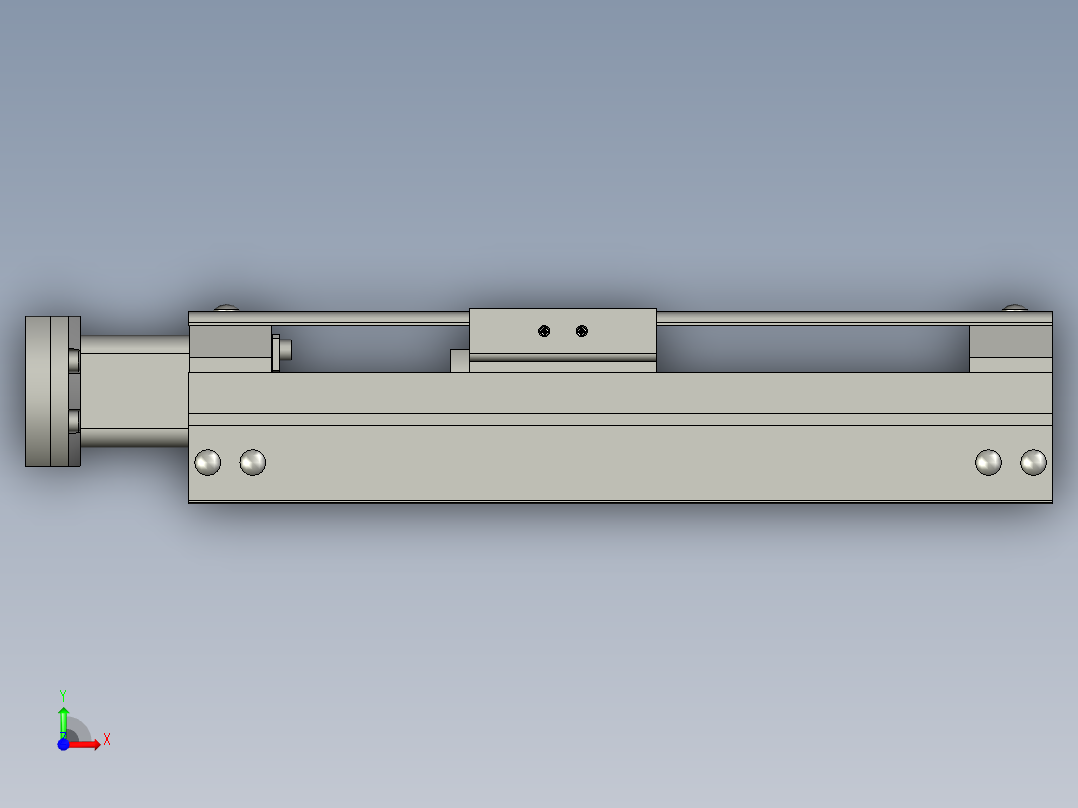 米思米单轴驱动器LS1004-100-T42前视图
