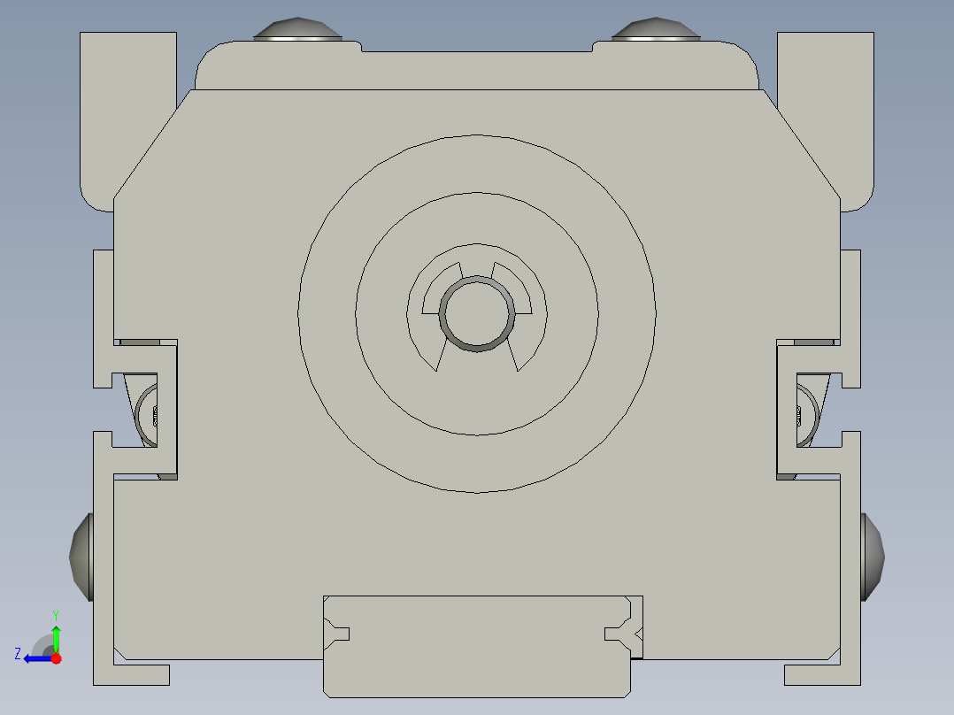 米思米单轴驱动器LS1004-100-T42右视图