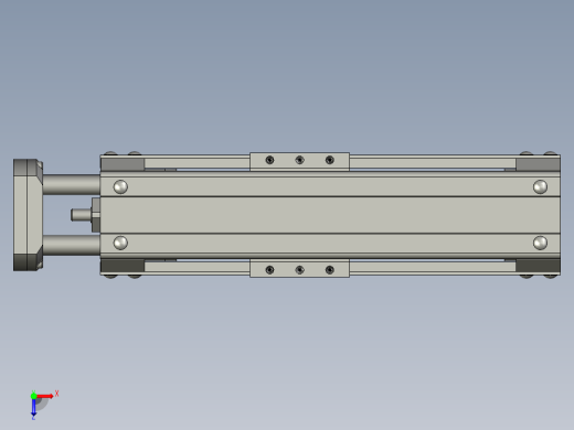 米思米单轴驱动器LS1004-100-T42俯视缩略图