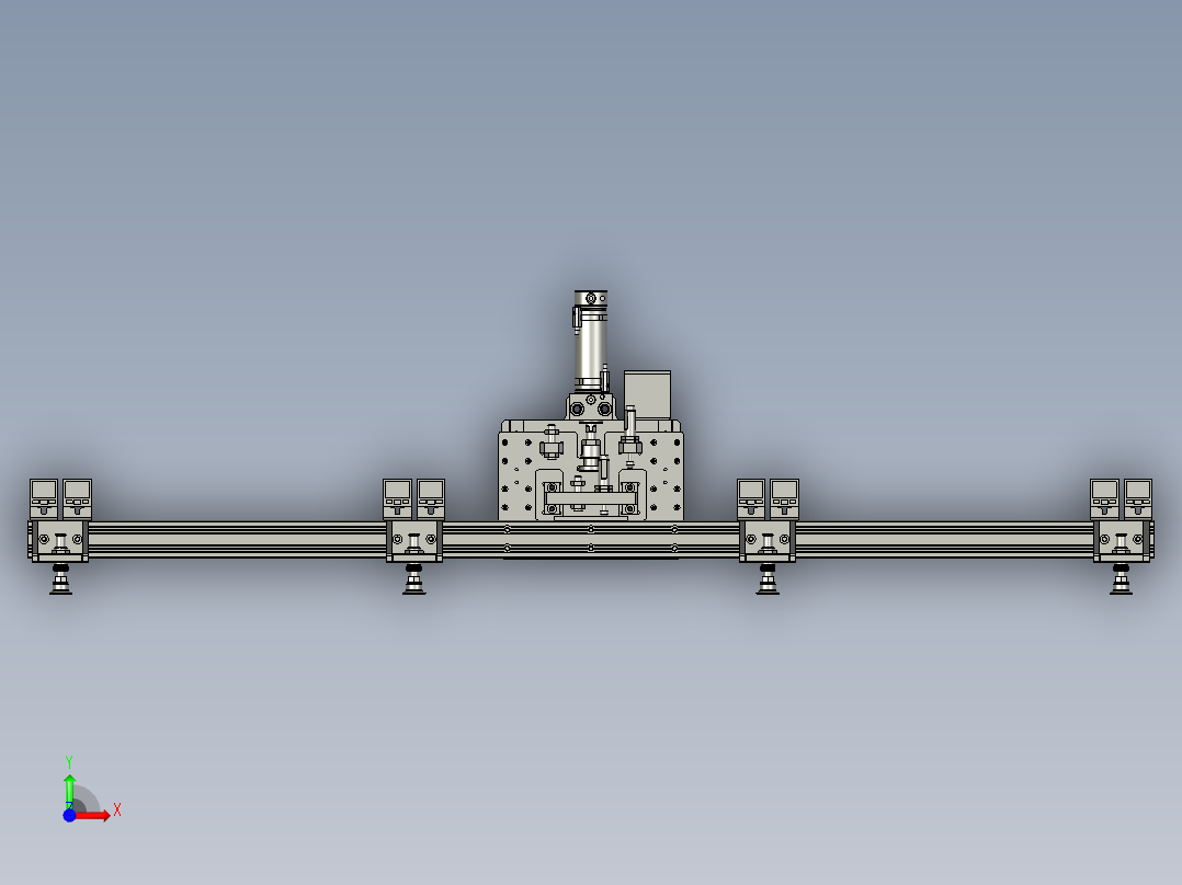 BLXDLDXA2103-04横移机械手组件OM前视图
