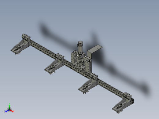 BLXDLDXA2103-04横移机械手组件OM正等轴测缩略图