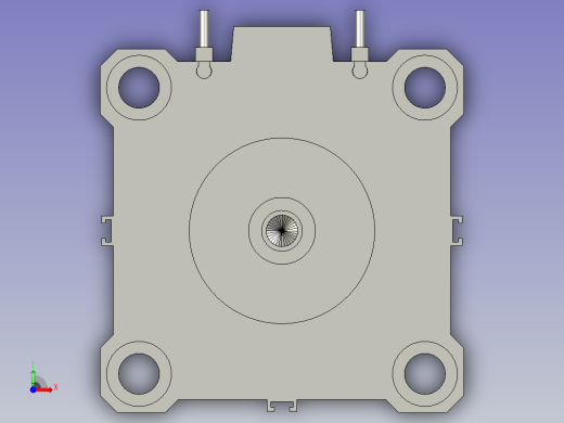 滚筒顶出机构前视缩略图