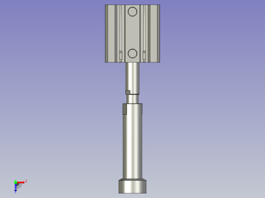 滚筒顶出机构俯视缩略图