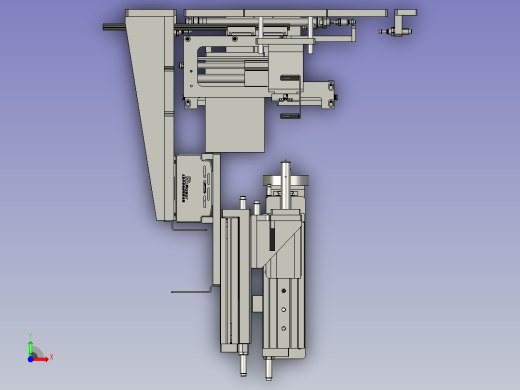 上齿轮上料总成上齿轮前视缩略图