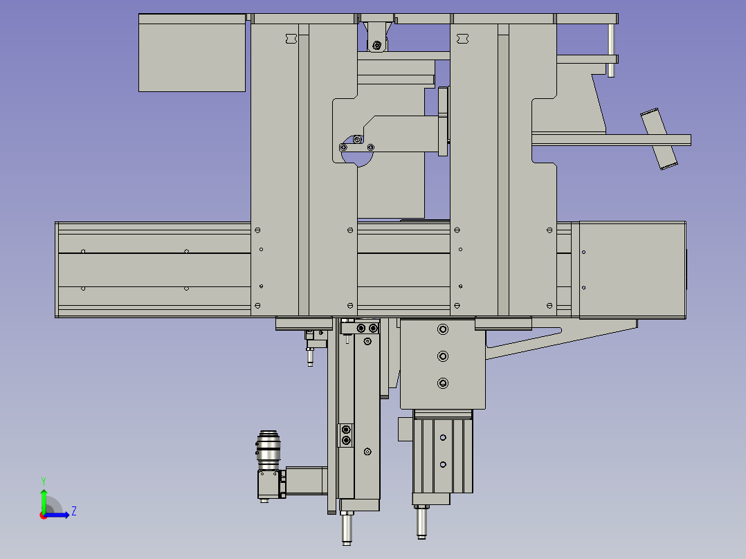 上齿轮上料总成上齿轮左视图