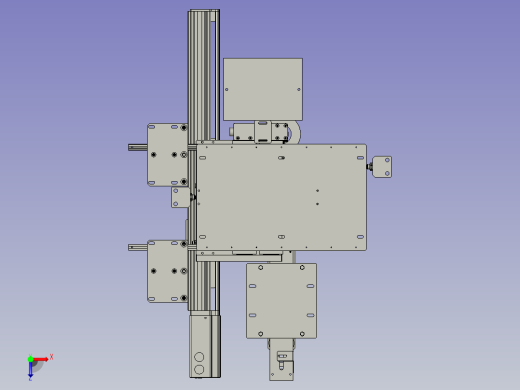上齿轮上料总成上齿轮俯视缩略图