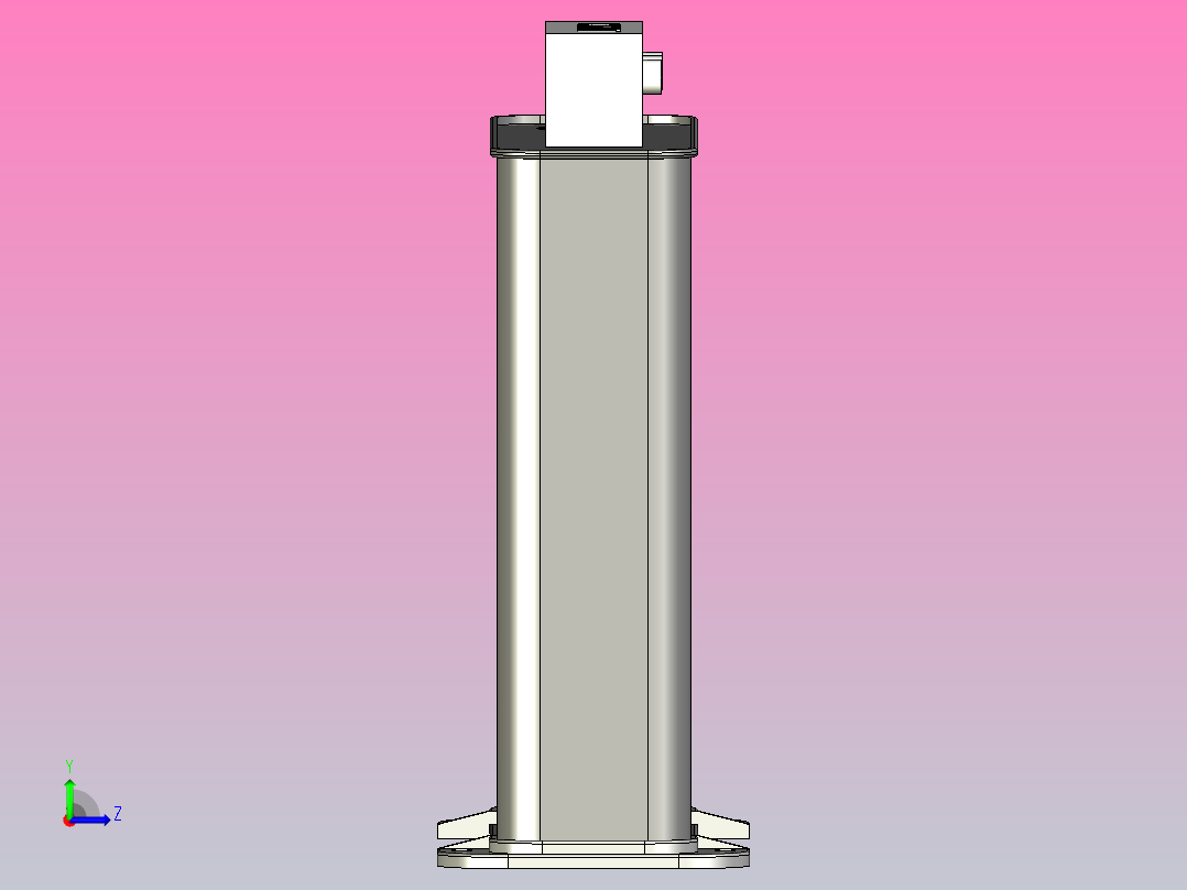 BKMJ(0.4～0.48)-35～45kvar-3自愈式低电压并联电容器三维模型202202左视图