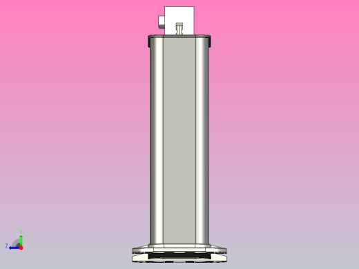 BKMJ(0.4～0.48)-35～45kvar-3自愈式低电压并联电容器三维模型202202右视缩略图