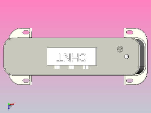 BKMJ(0.4～0.48)-35～45kvar-3自愈式低电压并联电容器三维模型202202俯视缩略图