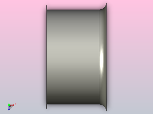 T35、BT25No3.13-7.1A轴流通风机[T35(A)系列低噪声轴流风机-5A]俯视缩略图