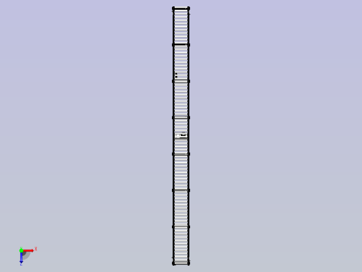 铝型材辊道输送机俯视缩略图