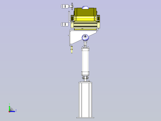 一款可调角度的输送机3D模型左视缩略图