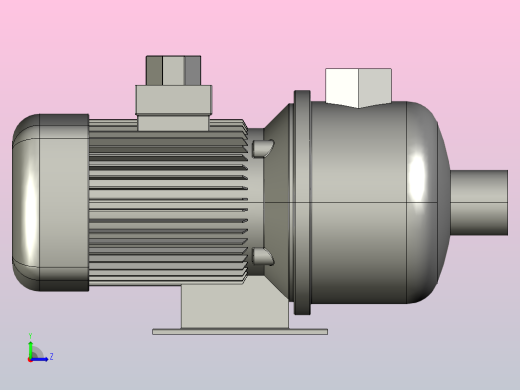 CMF系列卧式多级离心泵[CMF16-20]左视缩略图