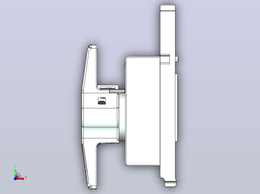 DRH23-M8 T电气元器件前视图