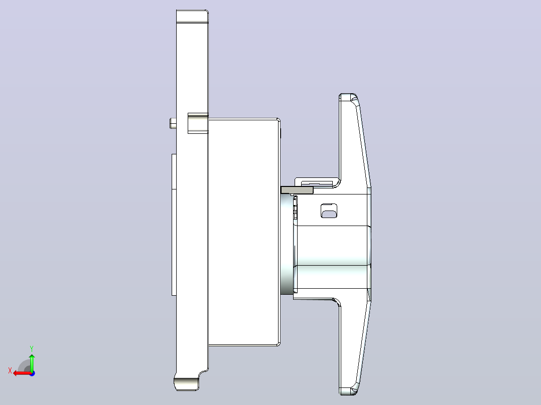 DRH23-M8 T电气元器件后视图
