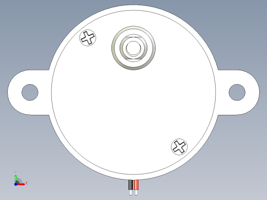 齿轮直流电机14RPM12V (2)前视缩略图