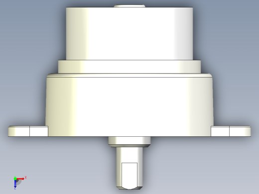齿轮直流电机14RPM12V (2)俯视缩略图