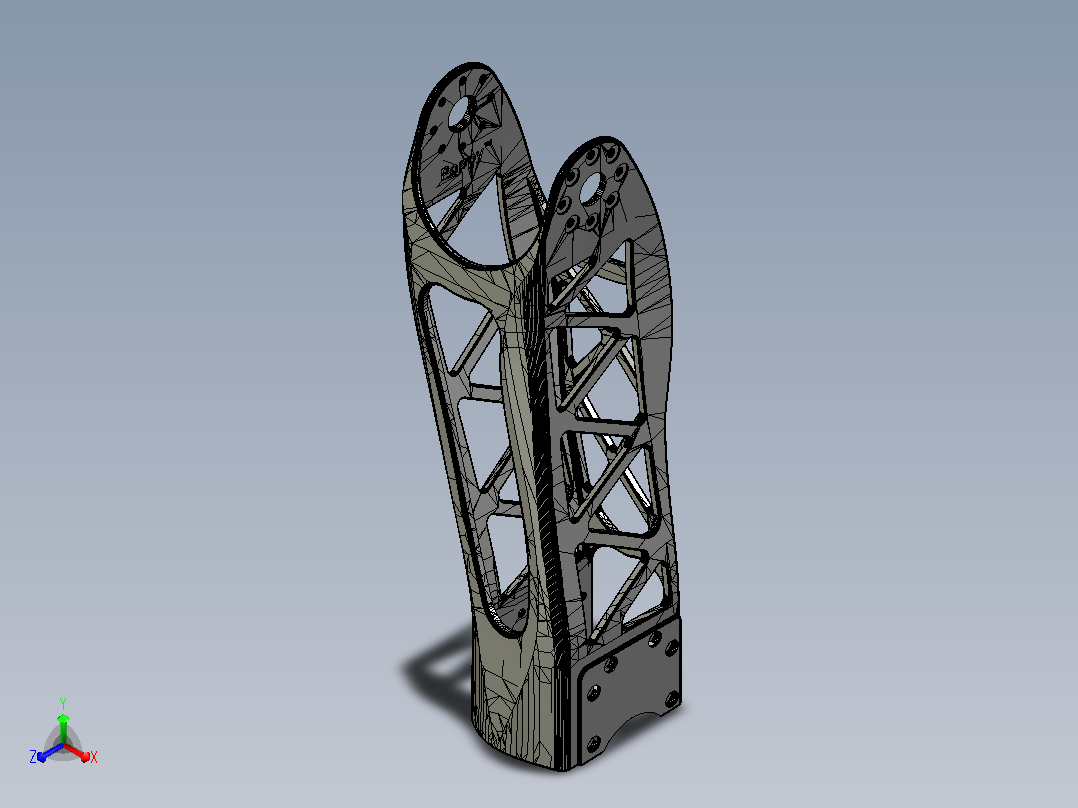 罂粟人形正等轴测图