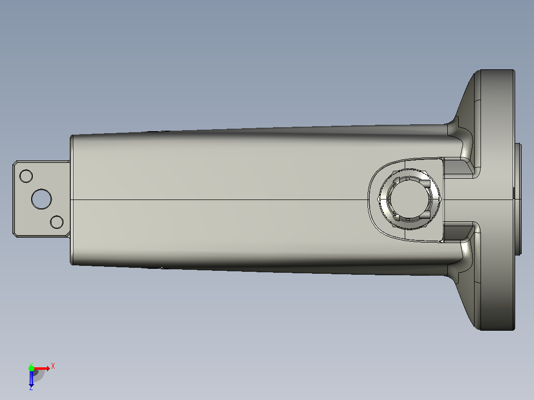 电动夹爪 z-efg-r-3D俯视图