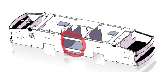 双驱双向潜伏牵引式AGV(牵引1吨料车)缩略图