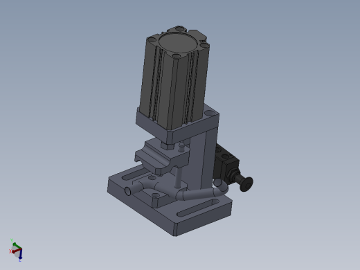 进气连接管切料模