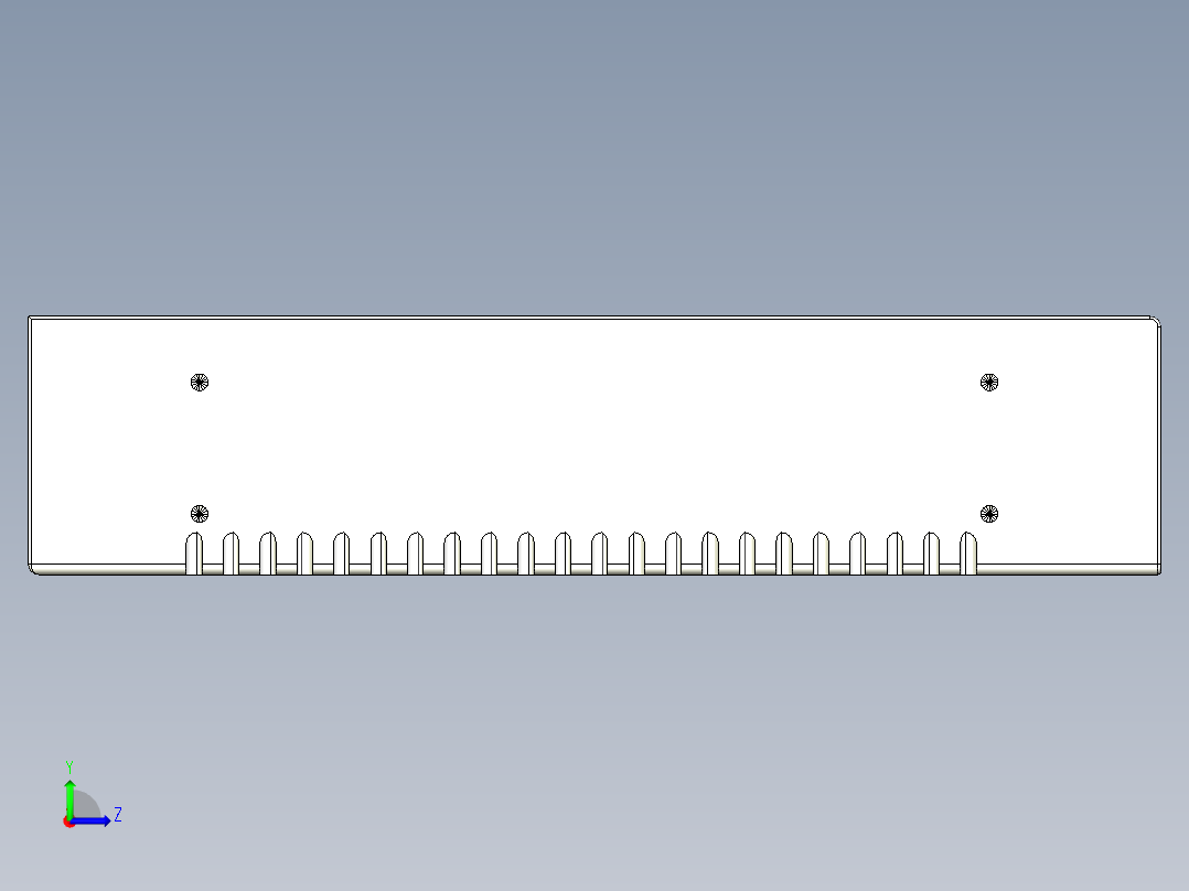 48伏 电源箱左视图