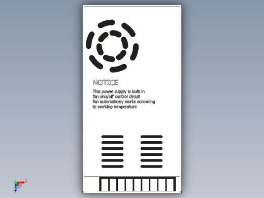 48伏 电源箱俯视缩略图