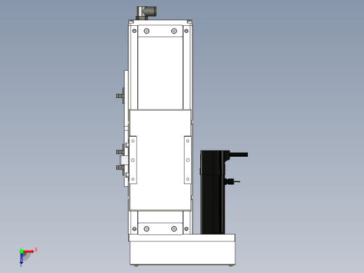 Toyo东佑达直线模组-ECH12-100-BL-100W+煞車俯视缩略图