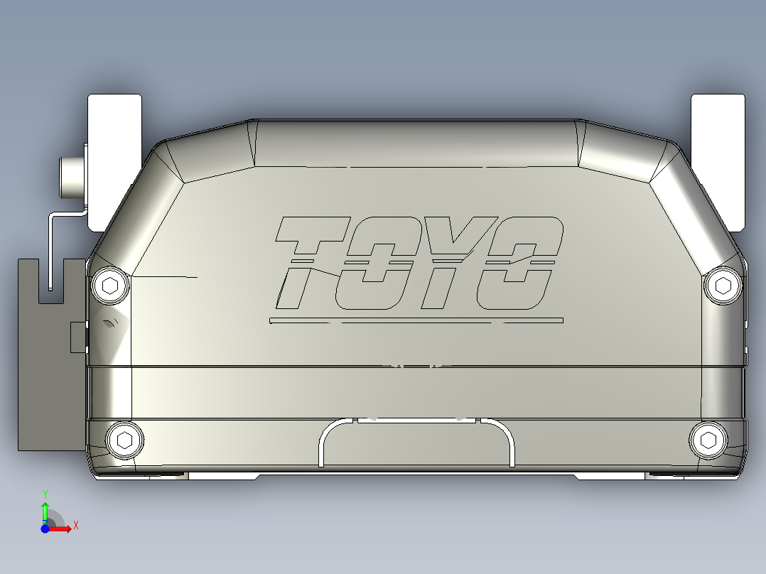 Toyo东佑达直线模组-ETH13-200-BC-200W+煞車前视图