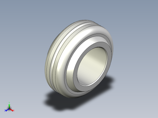 軸承座(自潤型,給油型)YKG,YKF-3D多系列多零件图纸模型