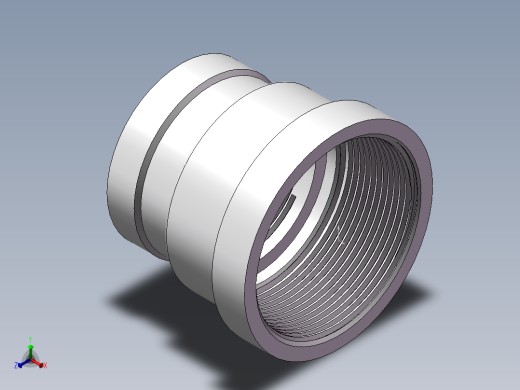 管箍-异径有边 DN50-DN40