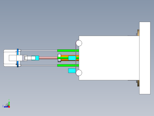 基于S7-200PLC的搬运机械手设计含三维catia+CAD图纸+说明书右视缩略图