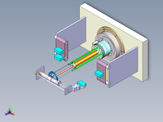 基于S7-200PLC的搬运机械手设计含三维catia+CAD图纸+说明书正等轴测缩略图