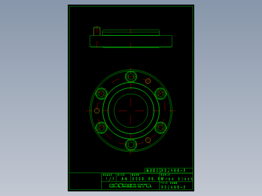 KOSMEKVSJ400-F多系列多零件图纸模型多系列多零件图纸模型