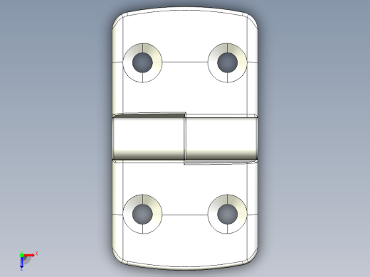 型材-KJN 45-45 DETACHABLE COMBI HINGE RIGHT 095K4545R00俯视缩略图