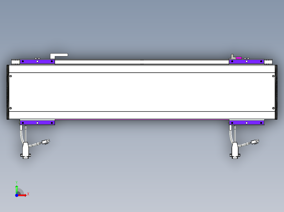 威洛博VL系列3d模型模组2VL17E1Y-S500前视图