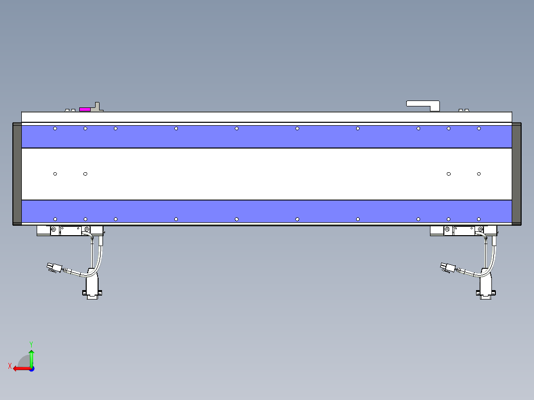 威洛博VL系列3d模型模组2VL17E1Y-S500后视图