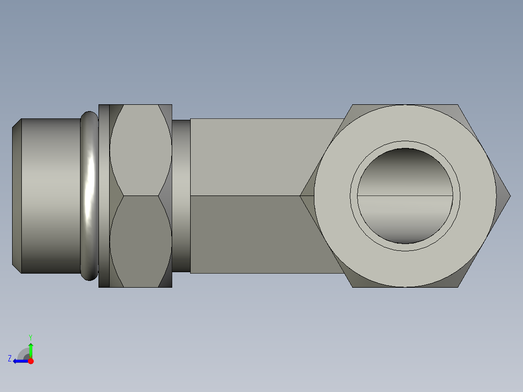卡套式工业通用硬管接头12_cc5bu-s右视图