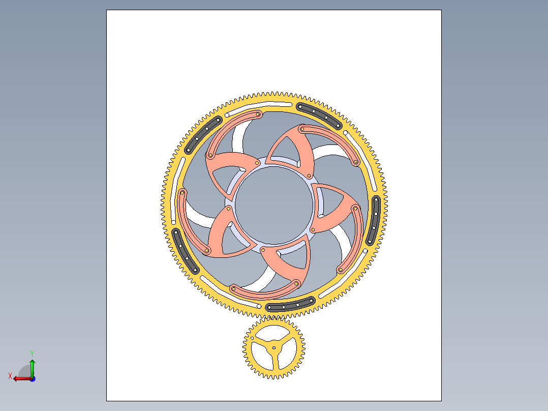 虹膜机构2后视图