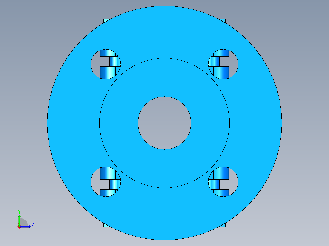 阀门模型-DN32___左视图