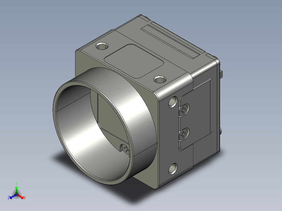 大恒相机镜头Daheng_VEN-U3-FPC_3D_Drawing多系列图纸
