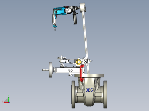 闸阀后视缩略图