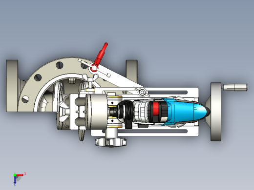 闸阀俯视缩略图
